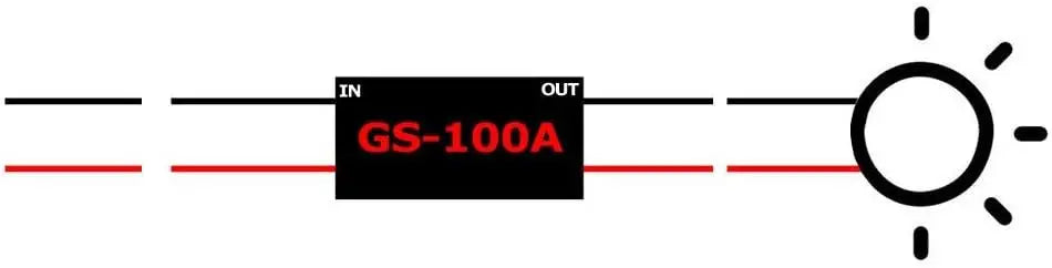 GS-100A LED Brake Light Strobe Flasher Controller 12V 24V CD0102