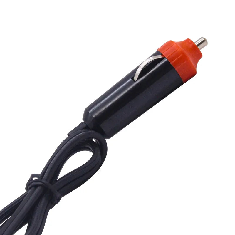 12V Car Cigarette Lighter Plug Power Cable with Male Plug 50cm Power Supply Wire