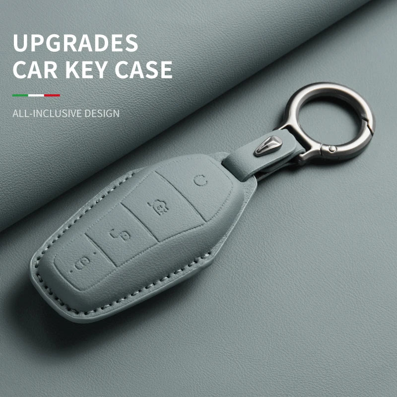 Smart Key Cover Case for BYD Han EV, Tang DM, Qin PLUS, Song Pro & More