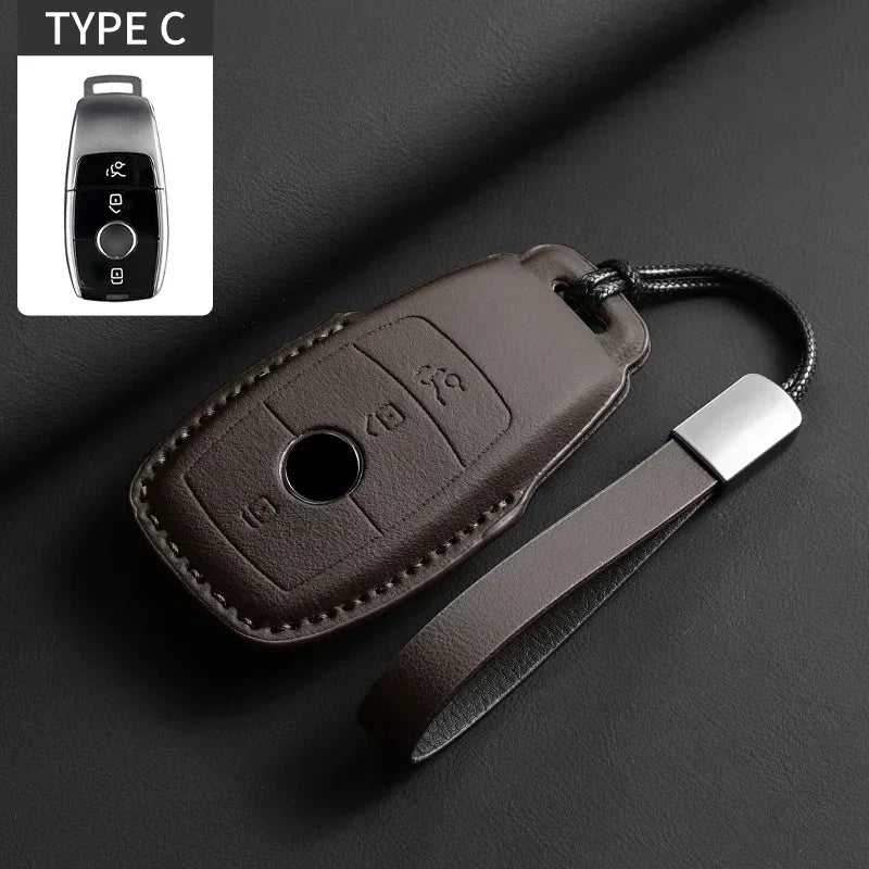 Smart Key Case Cover for Mercedes-Benz A, B, C, E, S-Class