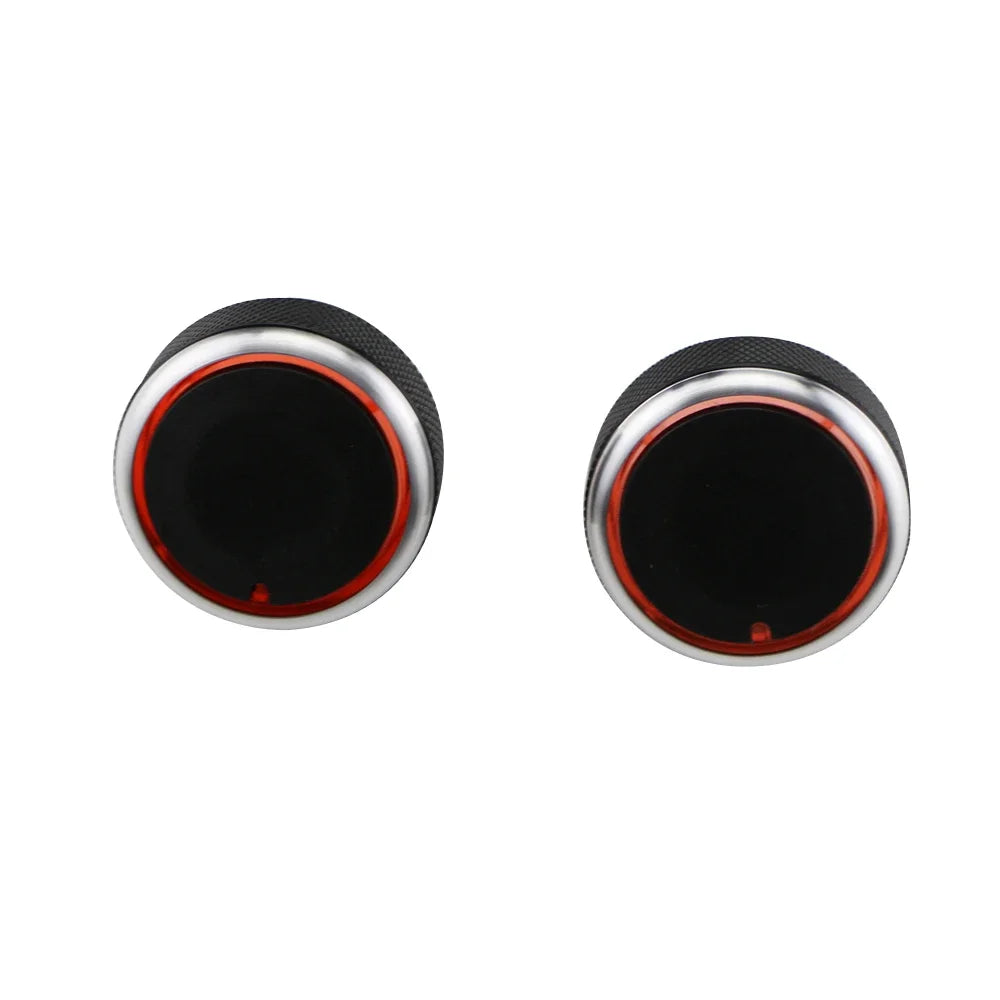 2Pcs AC Control Knobs for Hyundai Solaris 2017-2021 Kia Rio K2 KX Cross
