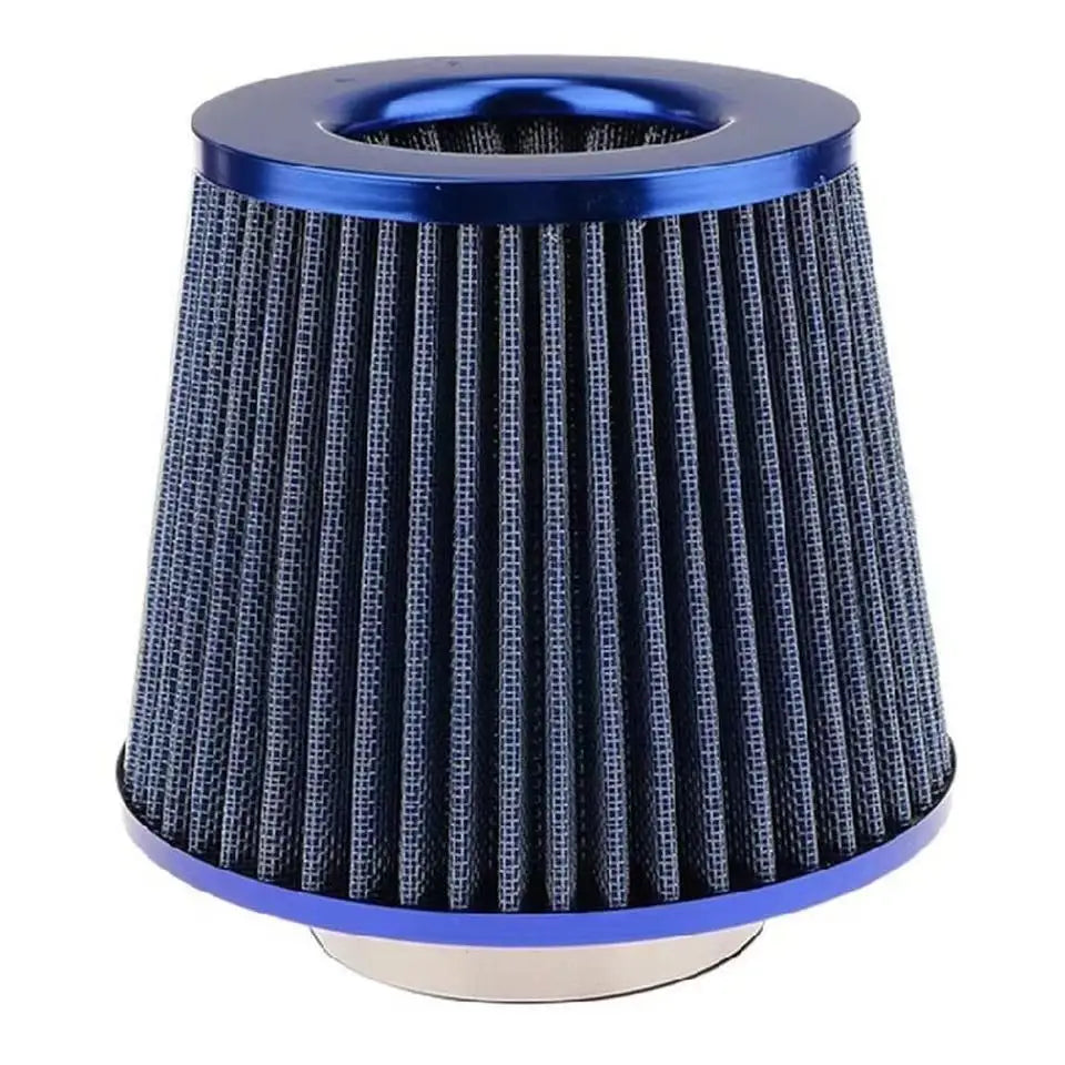 76mm 3-Inch Universal High Flow Cold Air Intake Filter Sport Mesh Cone Air Filter