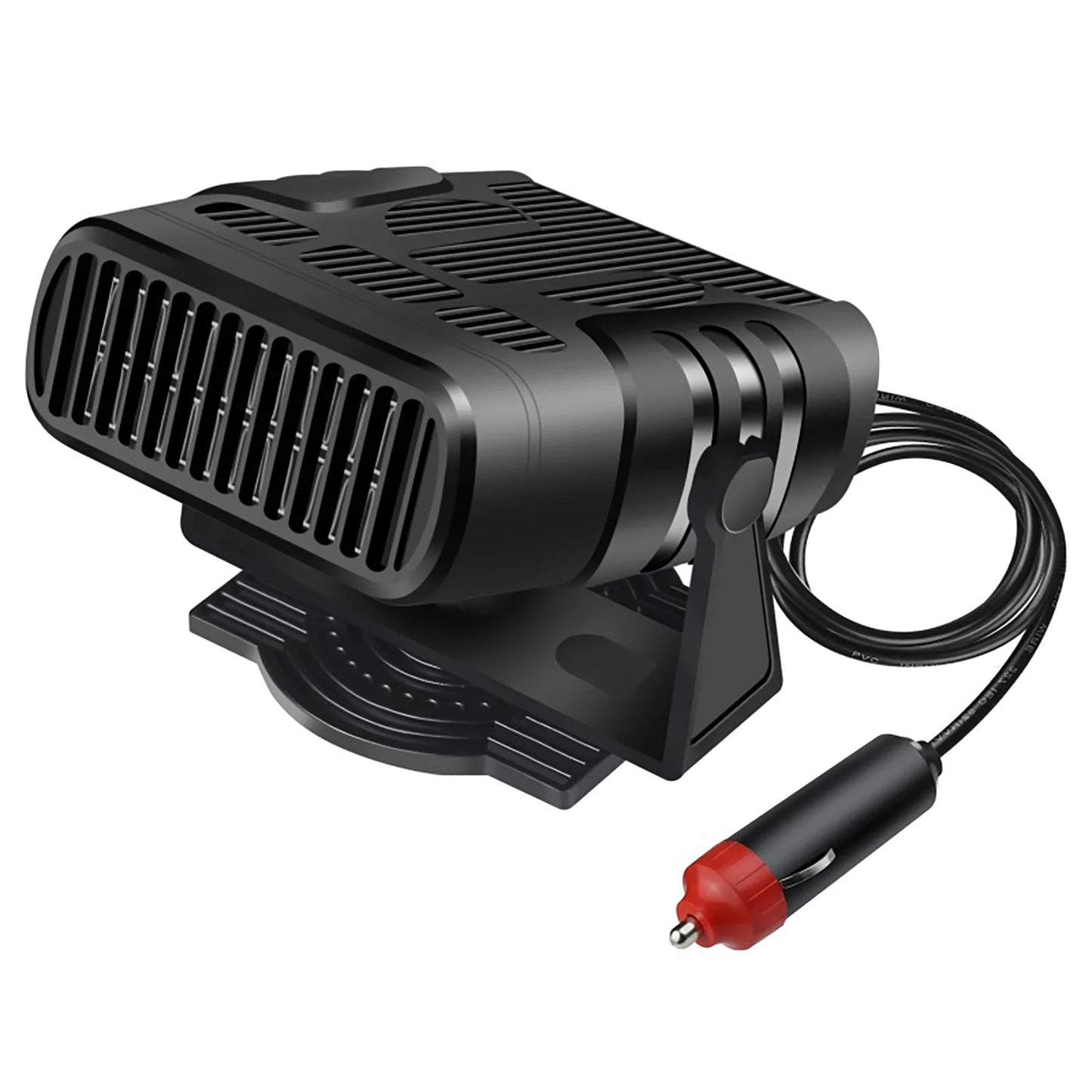 12V Car Heater Fan 360° Portable Windshield Defroster Defogger Air Cooler