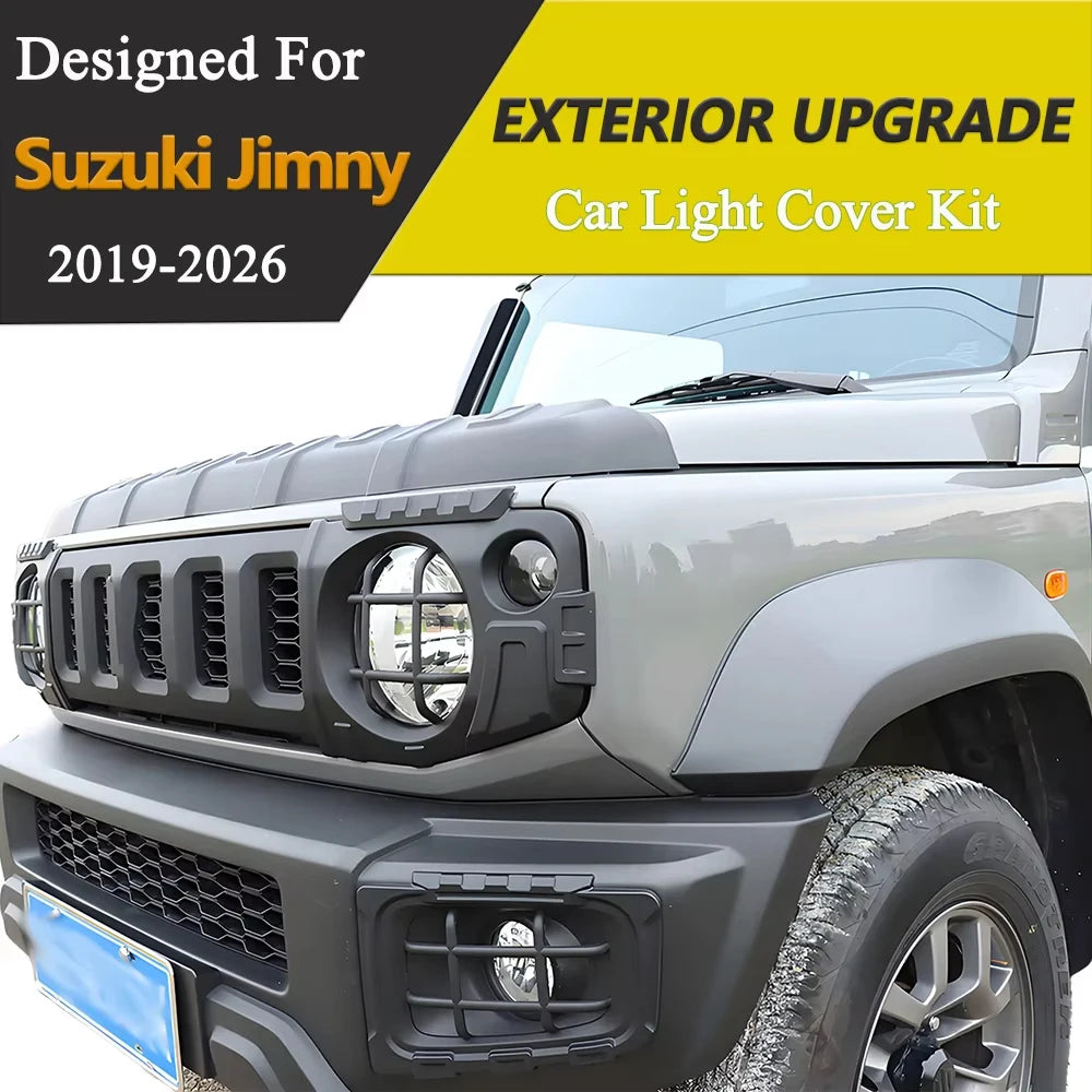 Headlight, Tail Light & Turn Signal Guard Trim Set for Suzuki Jimny JB64 2019–2026