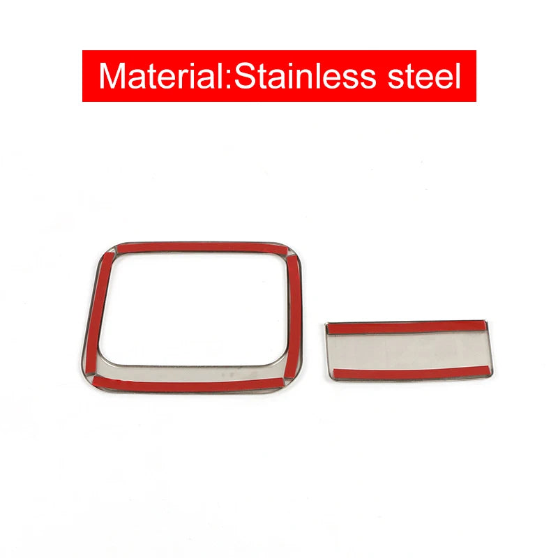 Stainless Steel Co-Pilot Storage Handle Cover Trim for Toyota Corolla Hybrid 2019–2025