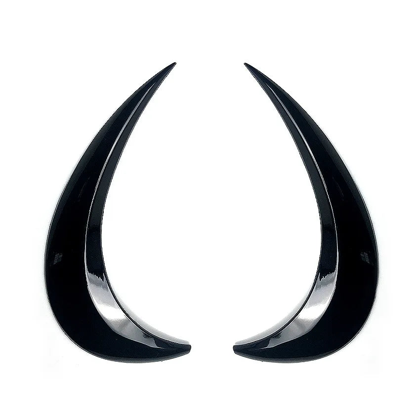 Gloss Black Headlight Eyebrow Eyelid Trim for Volkswagen Beetle 2012–2018