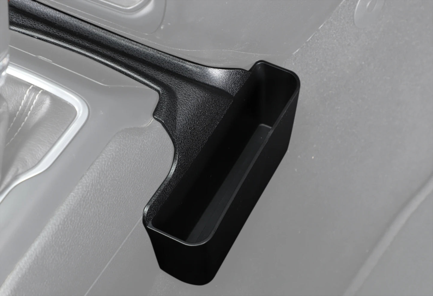 Center Console Gear Shift Storage Tray with Phone Holder for Jeep Wrangler 2024–26