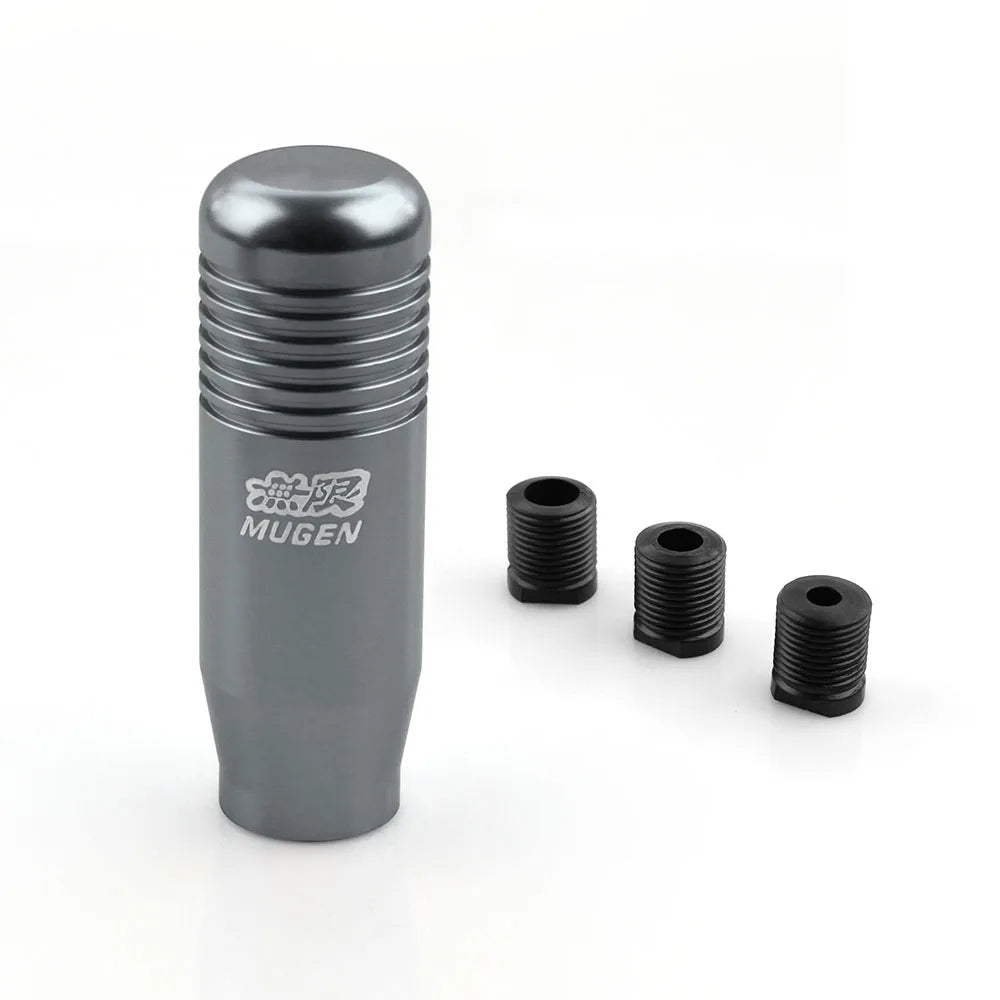 MUGEN Style 8.5cm Aluminum Manual Gear Shift Knob Universal Car Shifter Lever