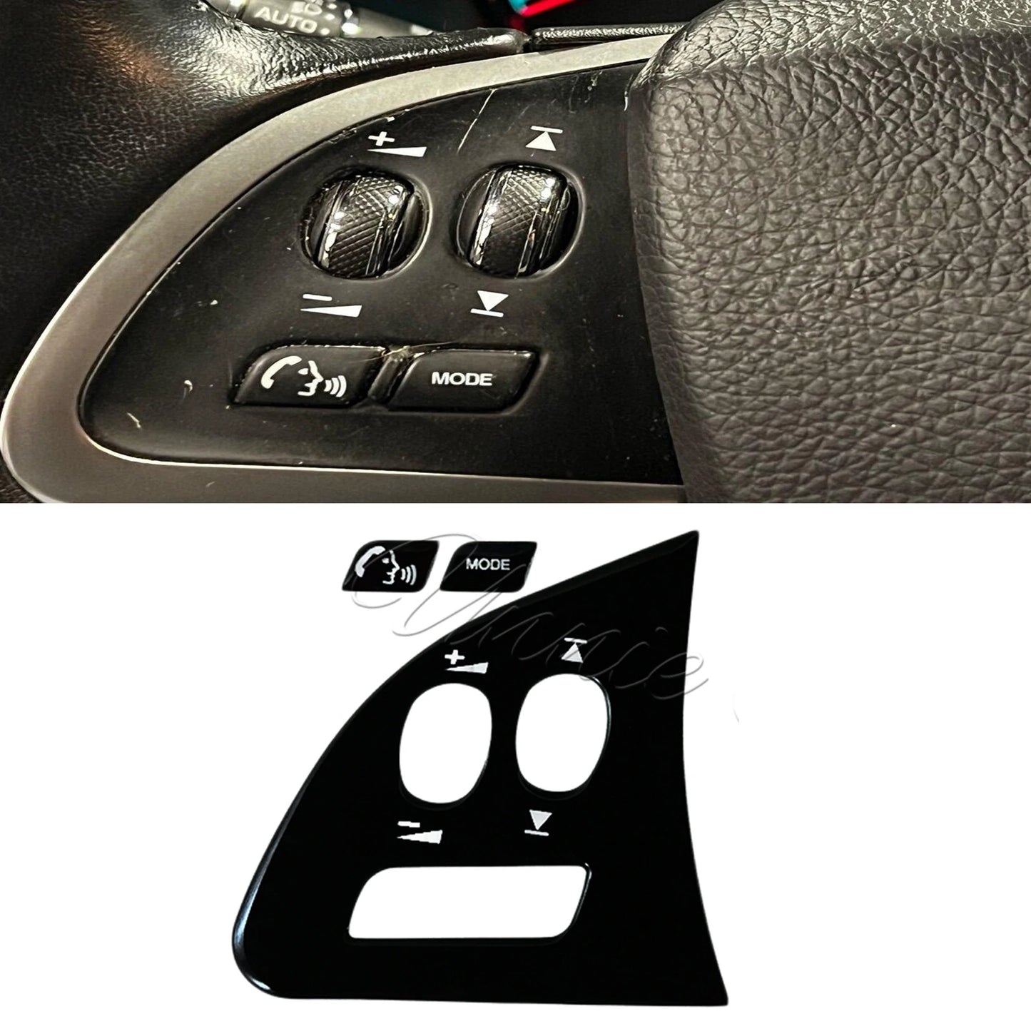 Steering Wheel Button Repair Stickers for Jaguar XF 2014–2015