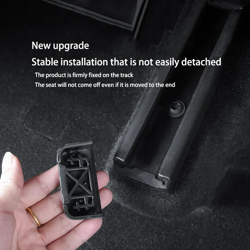 4PCS Seat Rail Cover Protectors for Tesla Model 3, Model Y & Model Y Juniper