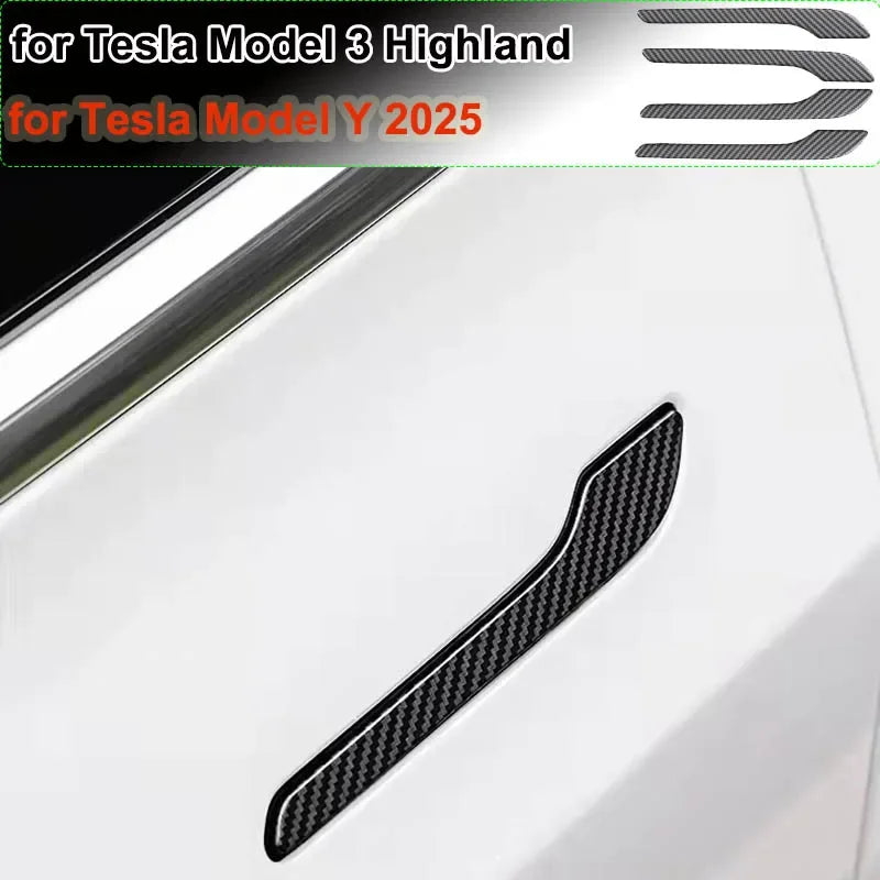 Tesla Model Y Juniper 2025 Door Handle Wrap Protector Anti-Scratch Sticker