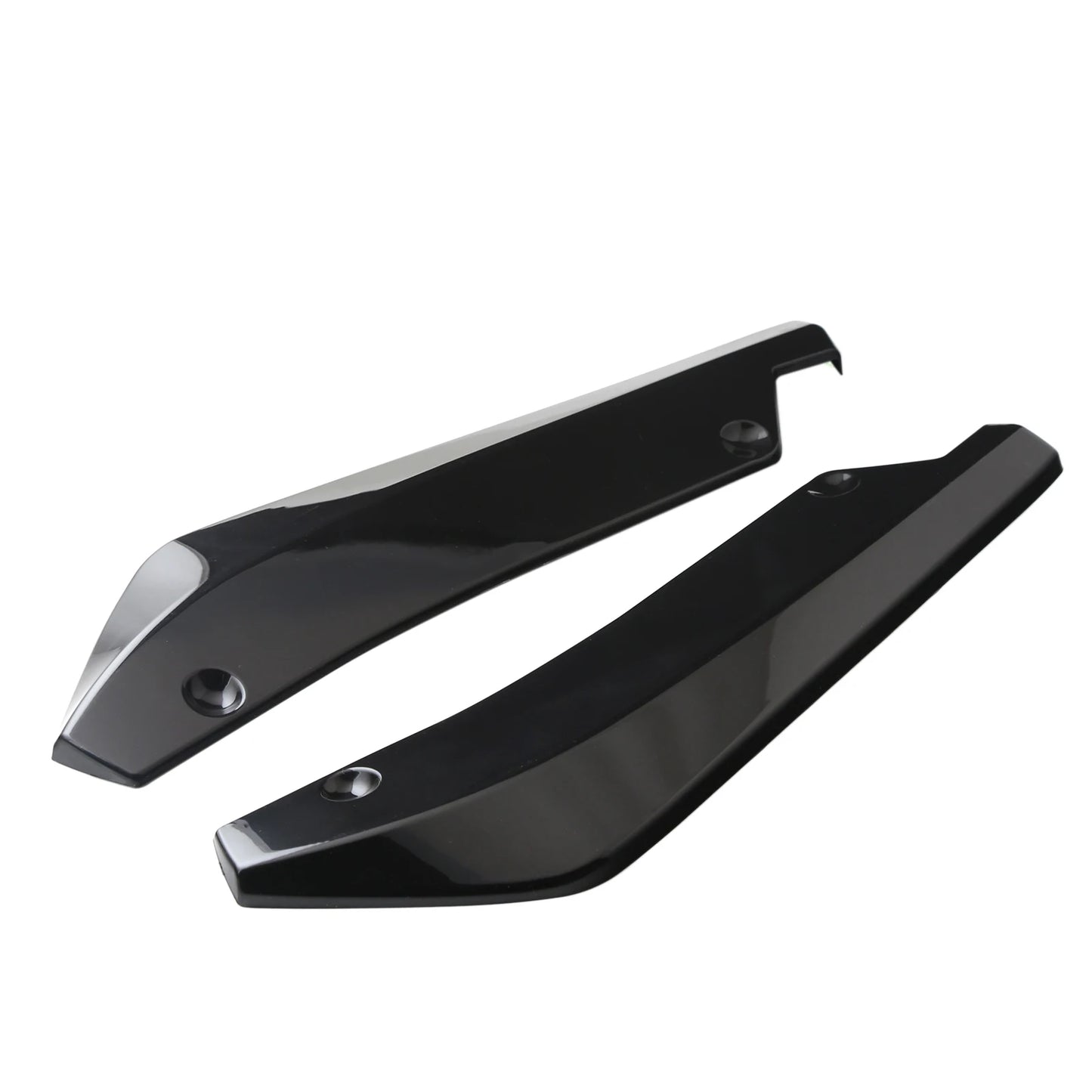 Rear Bumper Splitter Diffuser Canard Side Skirt Lip Protector for Subaru Impreza WRX