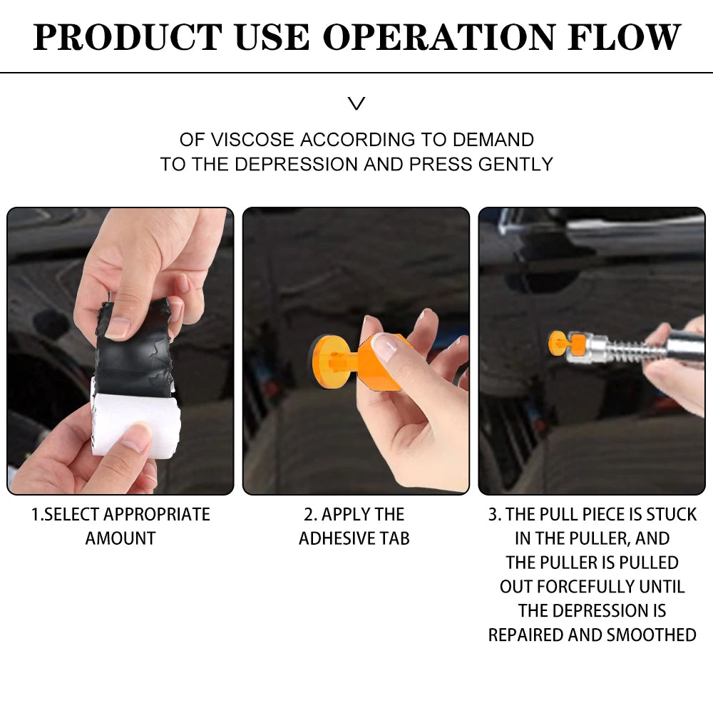 Self-Adhesive Cold Glue for Car Dent Puller Quick-Set Dent Repair Adhesive