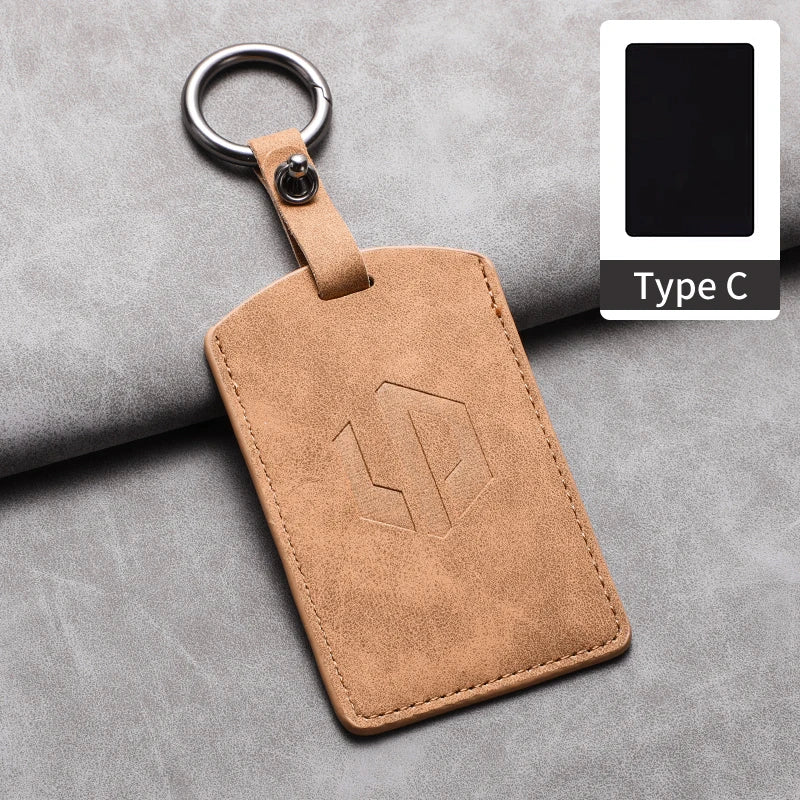Leather Smart Key Case Cover for Leapmotor C10, C11, C16 & B01