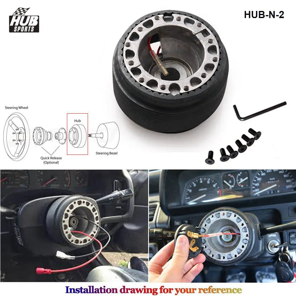 HUB Sports Steering Wheel Hub Adapter Boss Kit Nissan 240Z 260Z 510 620 C10
