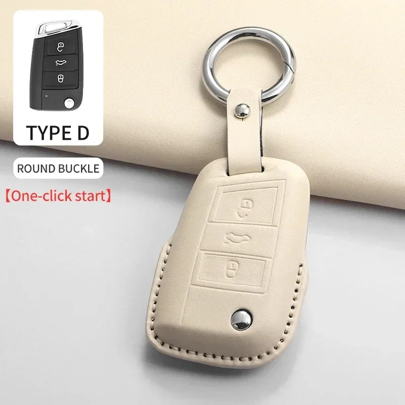 Smart Key Case Cover for Volkswagen Golf 7 MK7, Tiguan, Polo, Passat, Jetta