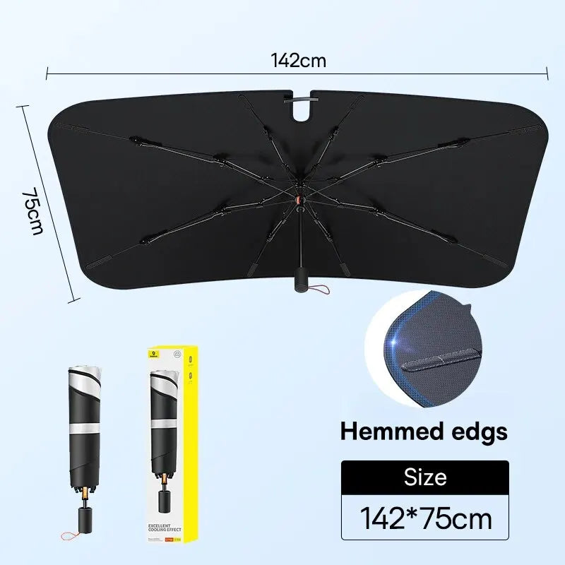 Baseus Car Windshield Sun Shade Umbrella Front Window UV Heat Protection