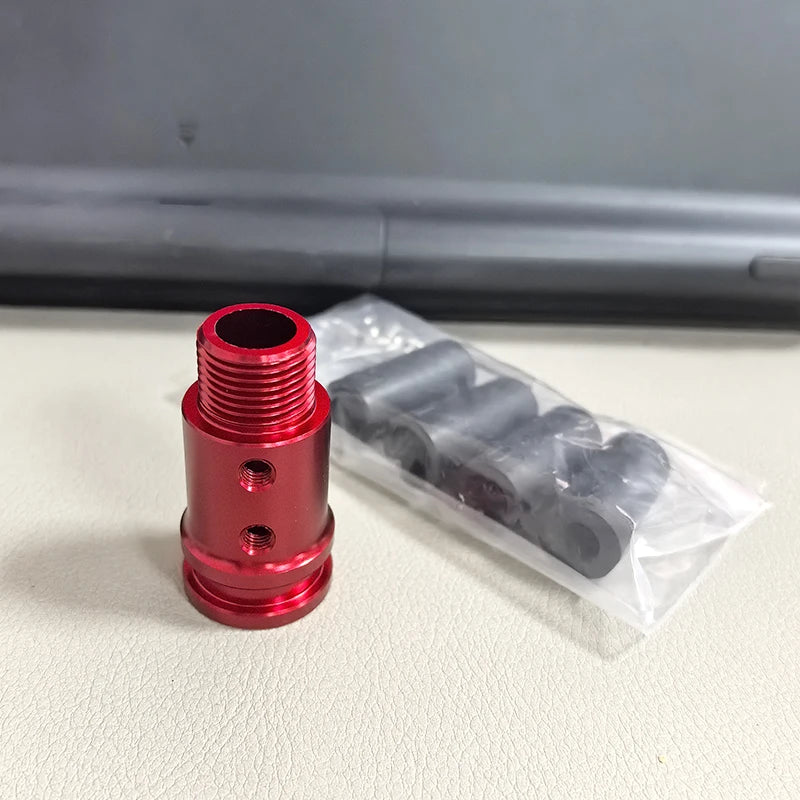 Aluminum M18x1.5 Gear Shift Knob Adapter Car Truck Shifter Stick Connector