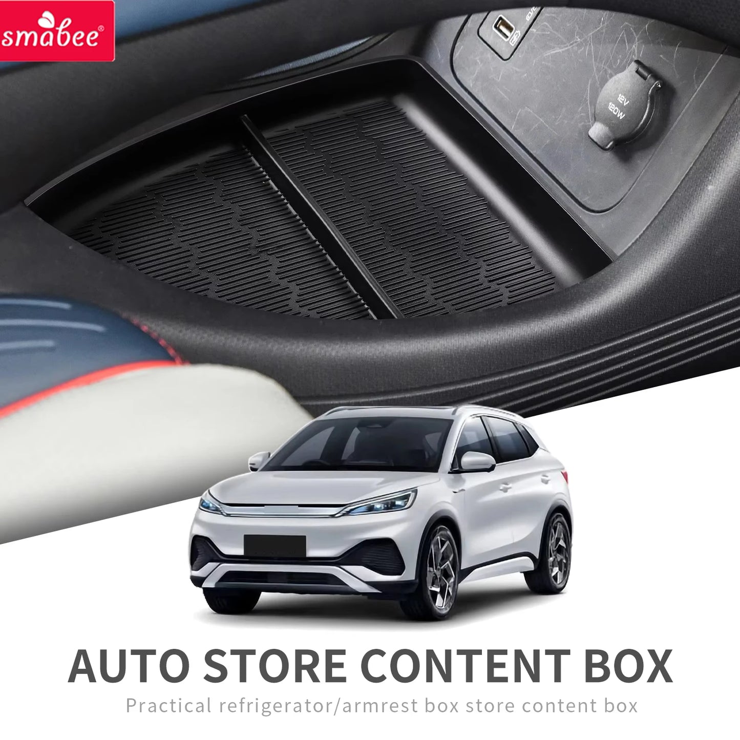Center Console Lower Layer Storage Box for BYD Atto 3 2022–2026