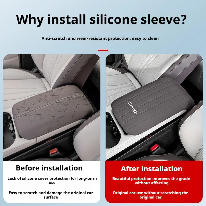 Center Armrest Box Protection Cover Pad for BYD Song Plus DM-i Seal U & Sealion 6