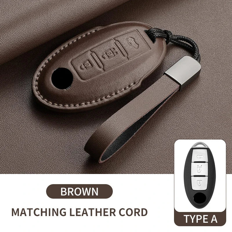 Smart Key Case Cover for Nissan Rogue X-Trail T31/T32 Qashqai J10/J11 Kicks