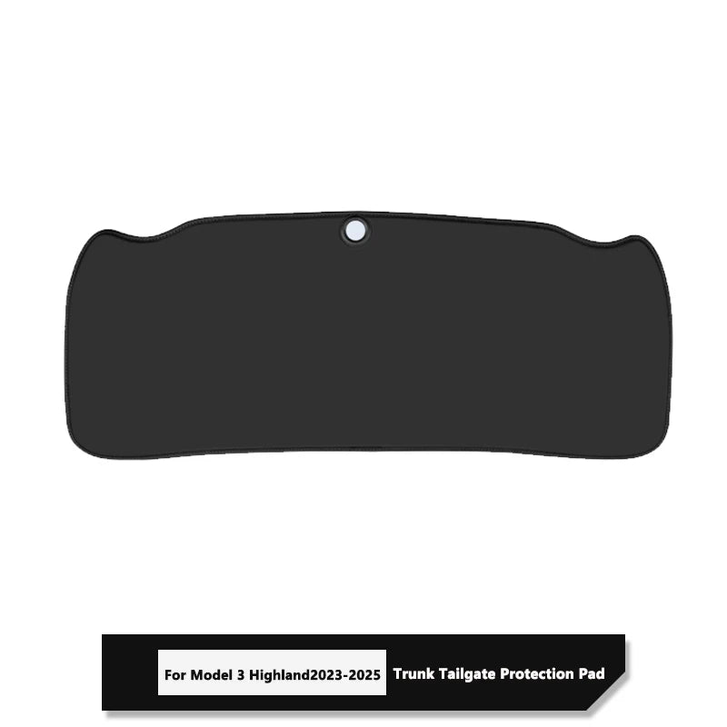 Trunk Tailgate Guard Pad Leather Protector for Tesla Model Y Juniper Model 3 Highland