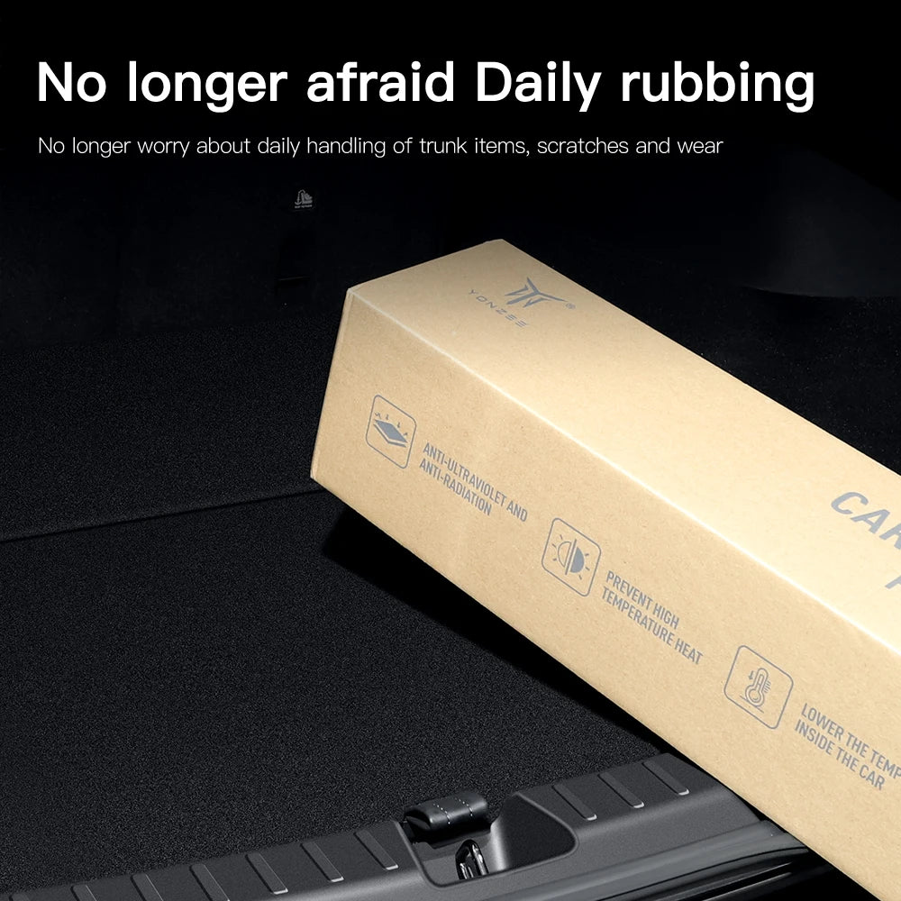 TPE Rear Trunk Sill Protector for Tesla Model Y Juniper 2026