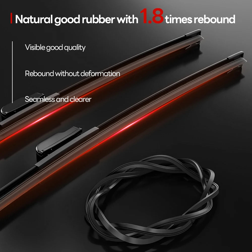 2PCS Front Windshield Wiper Blades for Ford Fiesta Mk5 Mk6 Mk7 2003–2023
