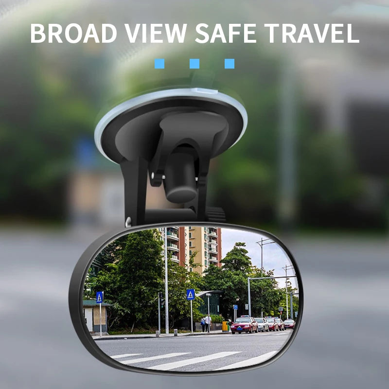 SEAMETAL 360° Adjustable Baby Car Rearview Mirror Wide View