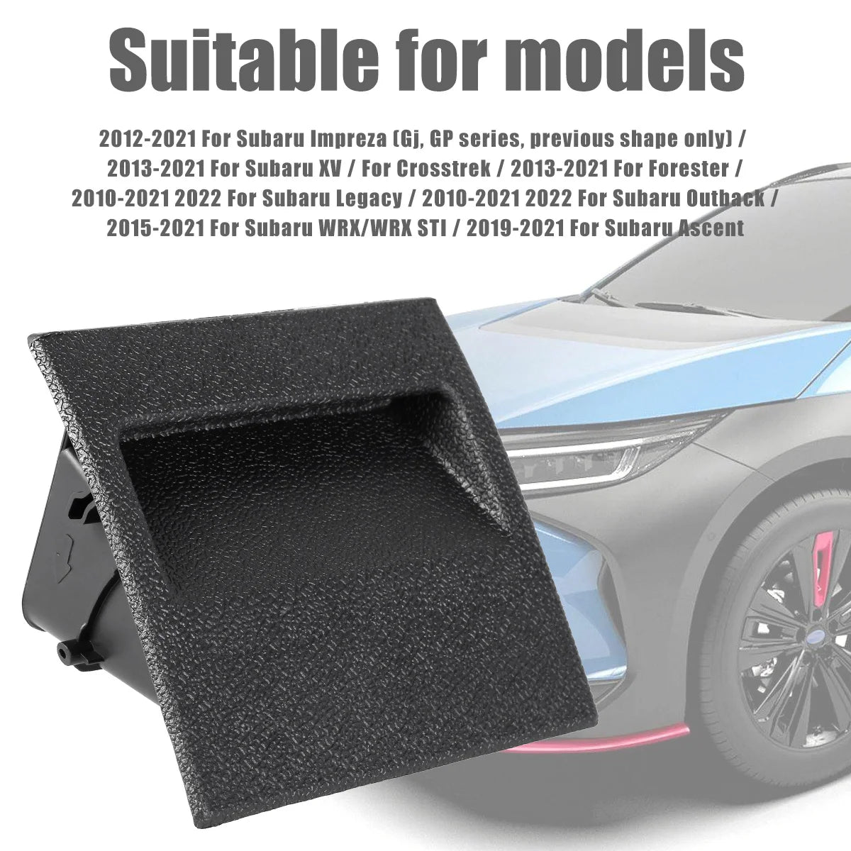 Car Fuse Storage Tray Holder Box for Subaru Outback Forester Legacy Impreza XV