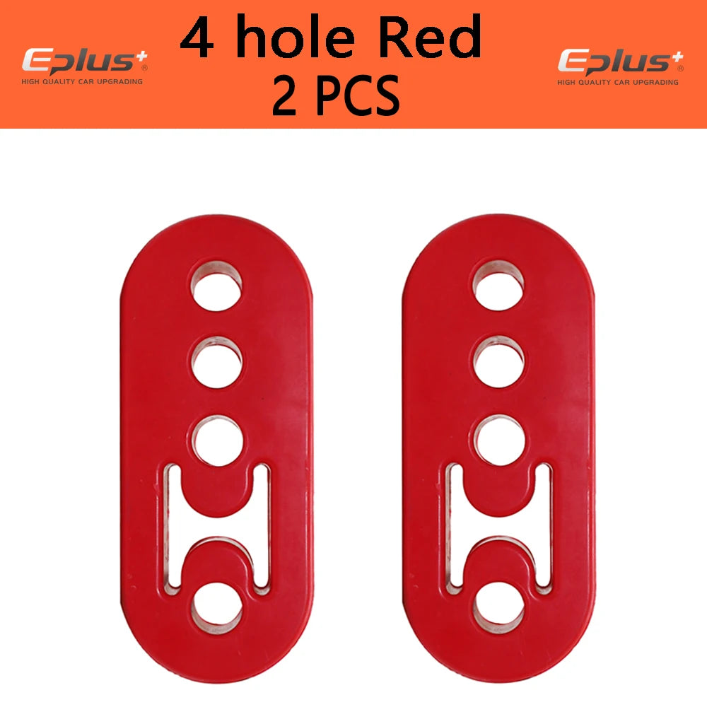 Universal Polyurethane Exhaust Hanger Mount Bracket 2 / 4 Hole Exhaust Insulator