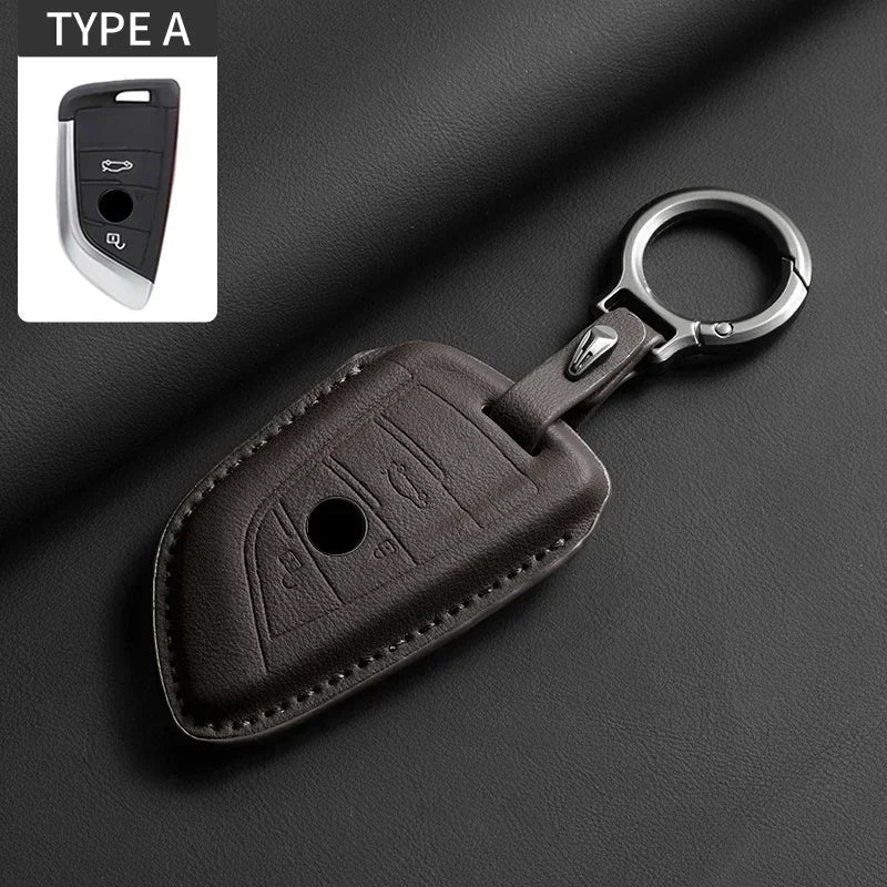 Smart Key Case Cover for BMW 1, 3, 5, 7 Series, X1, X3, X4, X5 & M Models