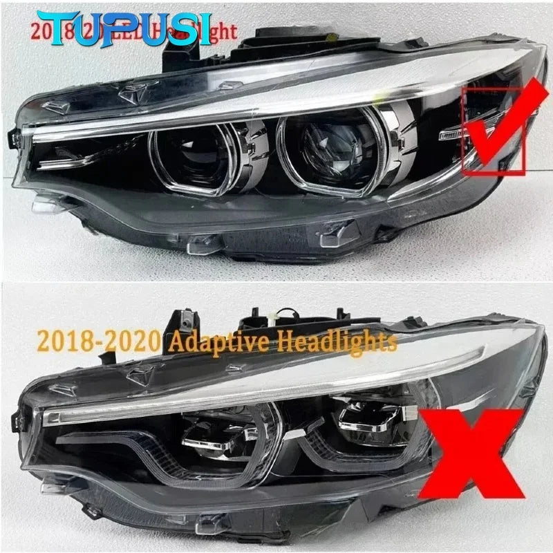 LED DRL Yellow Modules Headlights for BMW M3 M4 F32 F33 F36 2018–2020