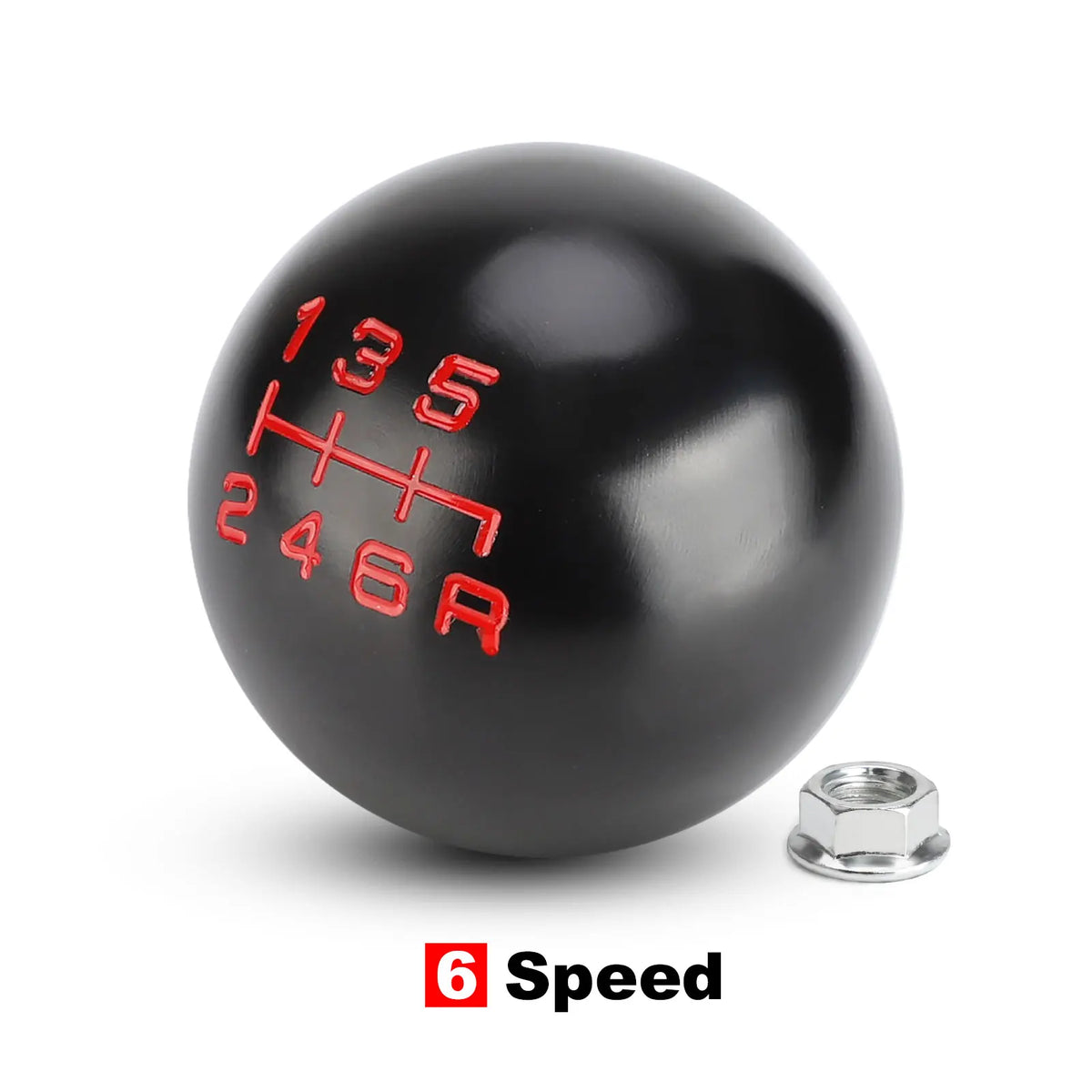 Aluminum 5/6 Speed Ball Gear Shift Knob M10x1.5 for Honda Civic Fit City Type R