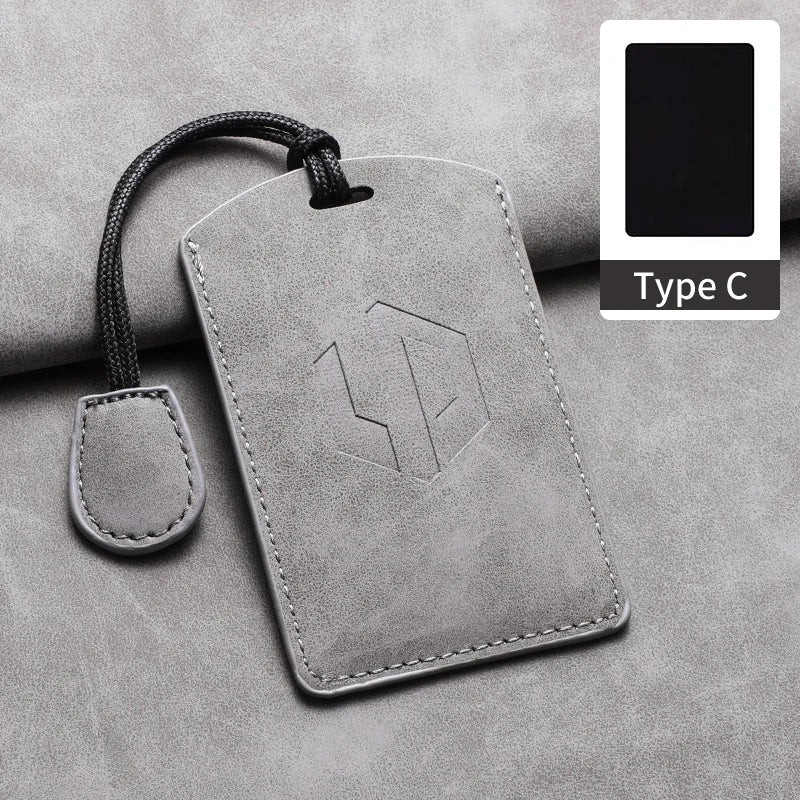 Leather Smart Key Case Cover for Leapmotor C10, C11, C16 & B01