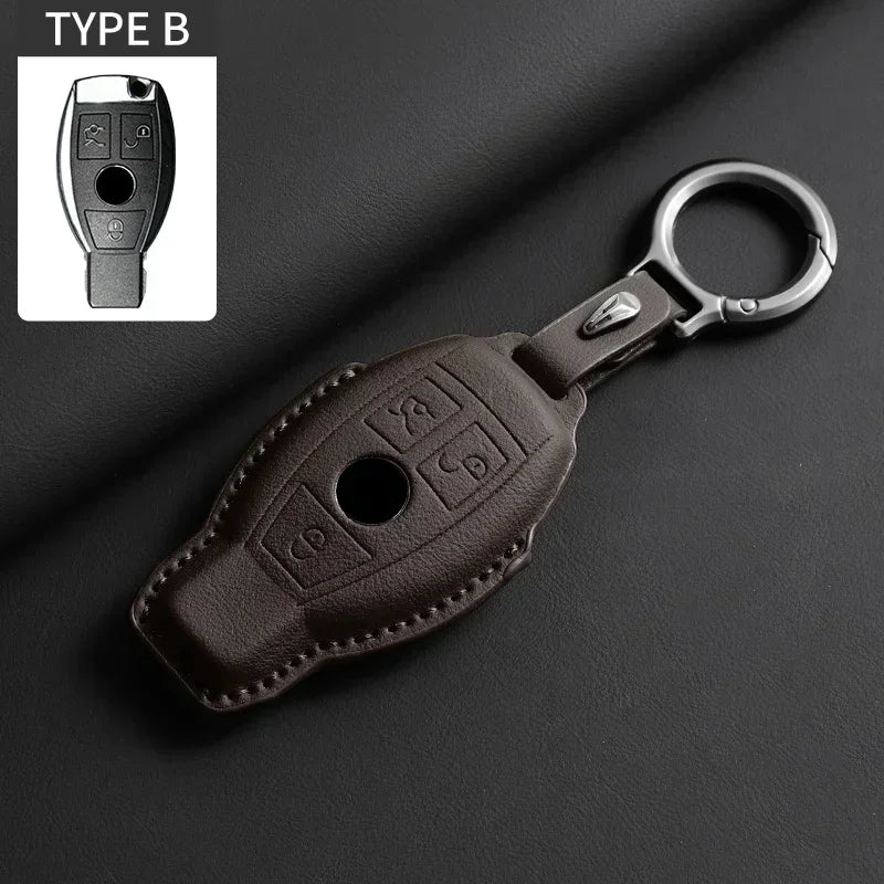 Smart Key Case Cover for Mercedes-Benz A, B, C, E, S-Class