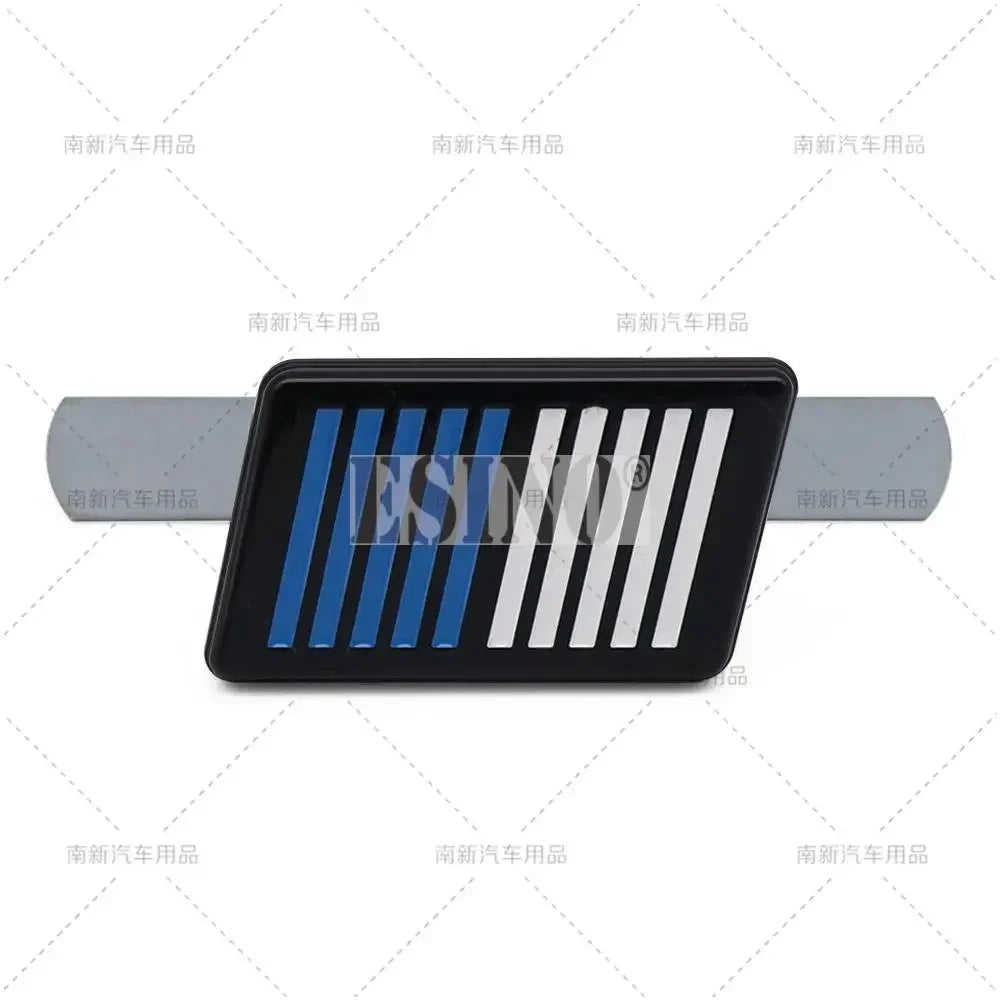 3D Metal Zinc Alloy Ralliart Car Emblem Badge Adhesive Front Grille Trunk