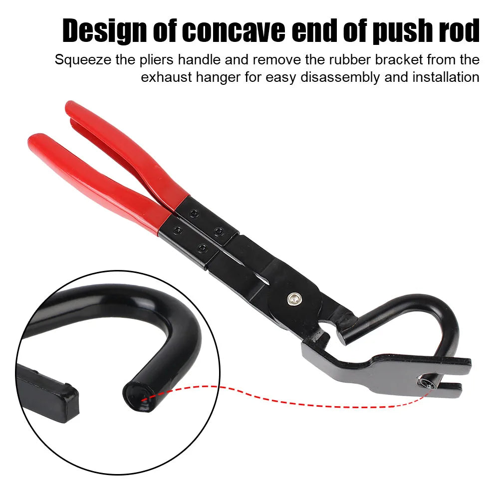 Exhaust Hanger Removal Tool Rubber Mount Puller Pliers