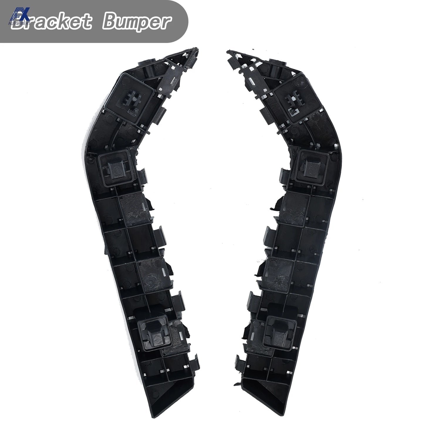 Front Bumper Guide Mount Bracket Retainer Pair for Honda Civic Sport 2016–2021
