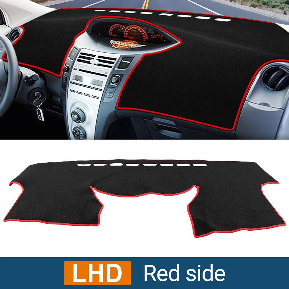 Dashboard Cover Dash Mat for Toyota Yaris & Vitz 2006–2011