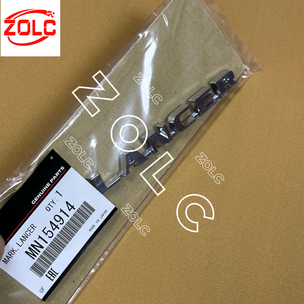 Genuine Mitsubishi Lancer Mark Emblem MN154914 MN154916 for Evolution 9 EVO IX