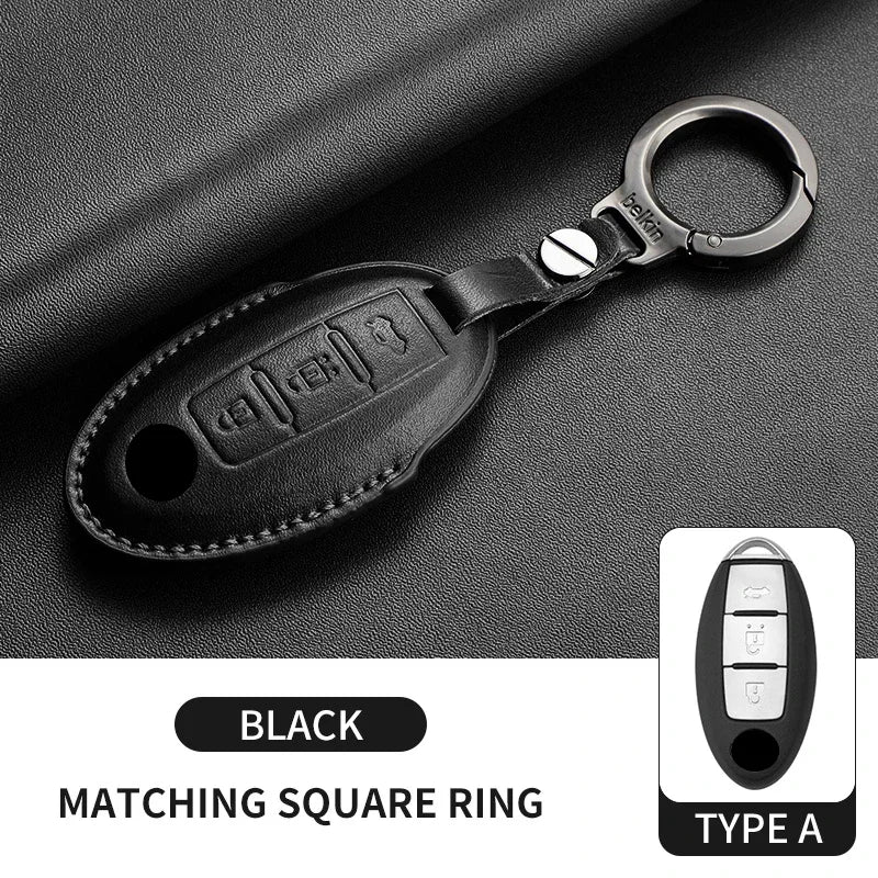 Smart Key Case Cover for Nissan Rogue X-Trail T31/T32 Qashqai J10/J11 Kicks