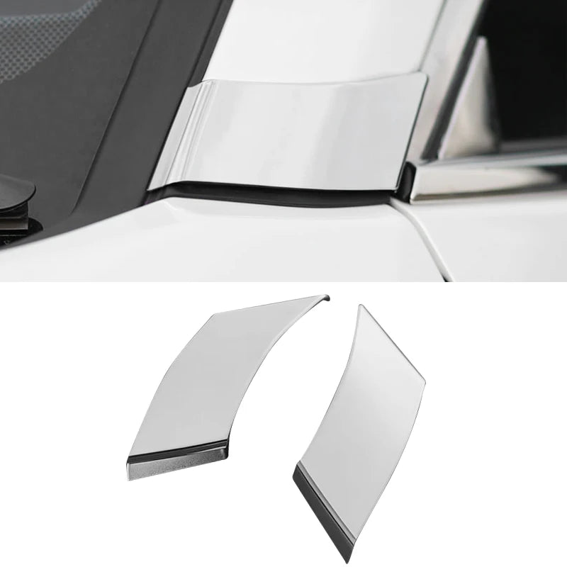 Front A-Pillar Exterior Trim Covers for Toyota RAV4 XA50 & Hybrid 2019–2025