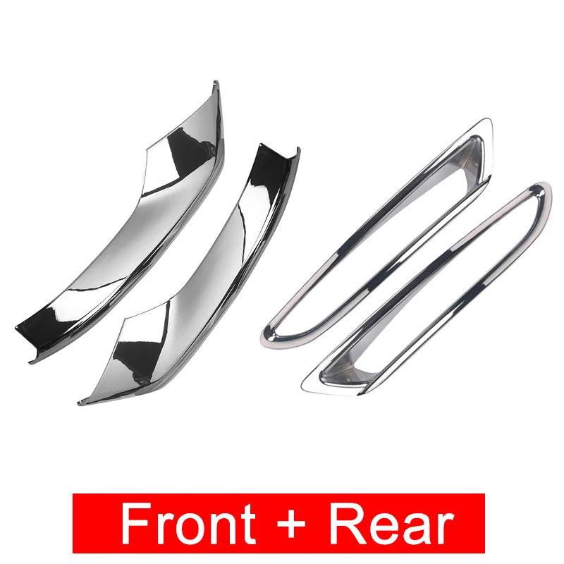 ABS Front & Rear Fog Lamp Eyebrow Trim Covers for Mazda 3 BP 2019–2025