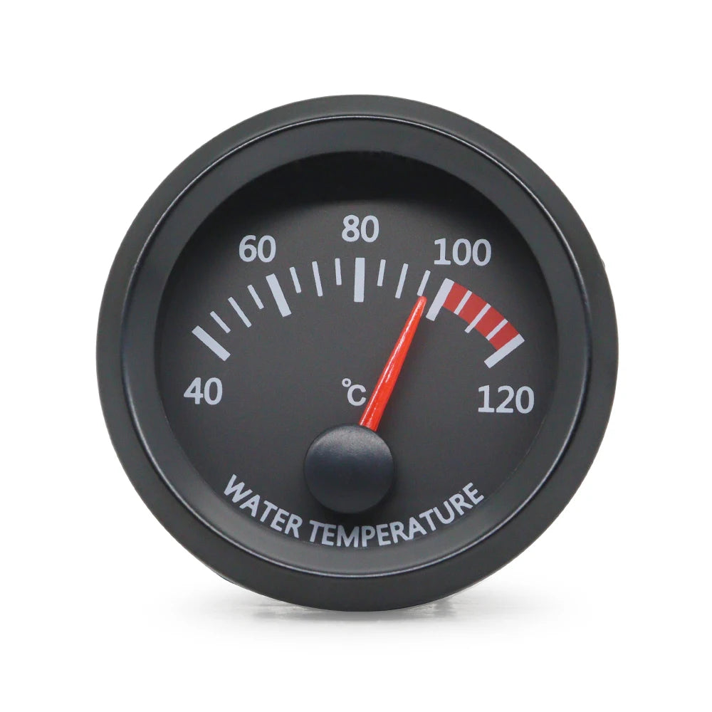 52mm 12V Car Water Oil Temp Pressure Fuel Volt Boost AFR EGT Gauge Meter