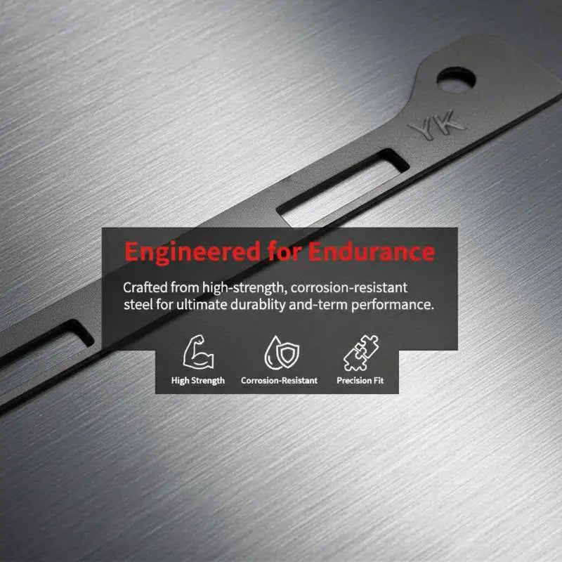 2PCS Stainless Steel Front Bumper Repair Brackets for Honda Accord 2008-2013