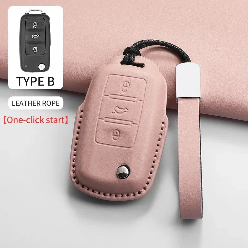 Smart Key Case Cover for Volkswagen Golf 7 MK7, Tiguan, Polo, Passat, Jetta