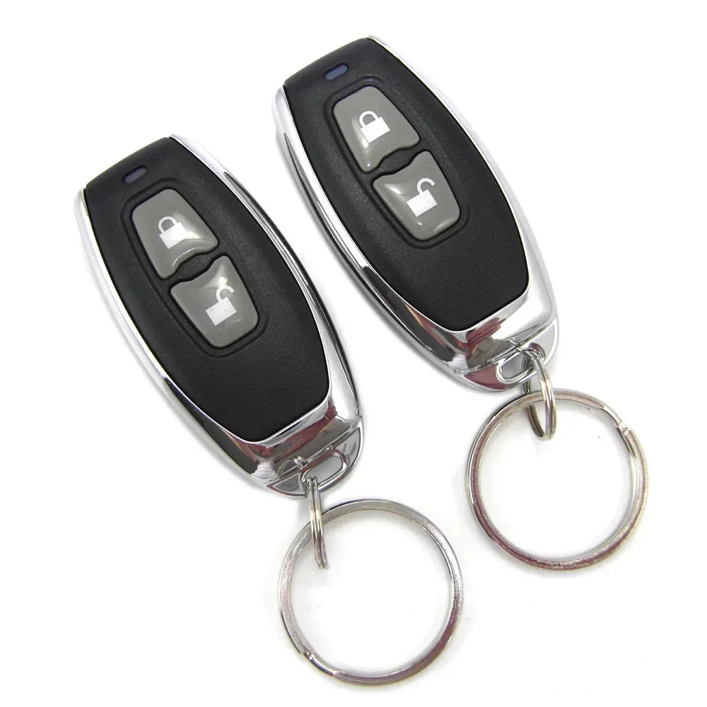 Universal Car Keyless Entry System Remote Control Central Door Lock Alarm Kit