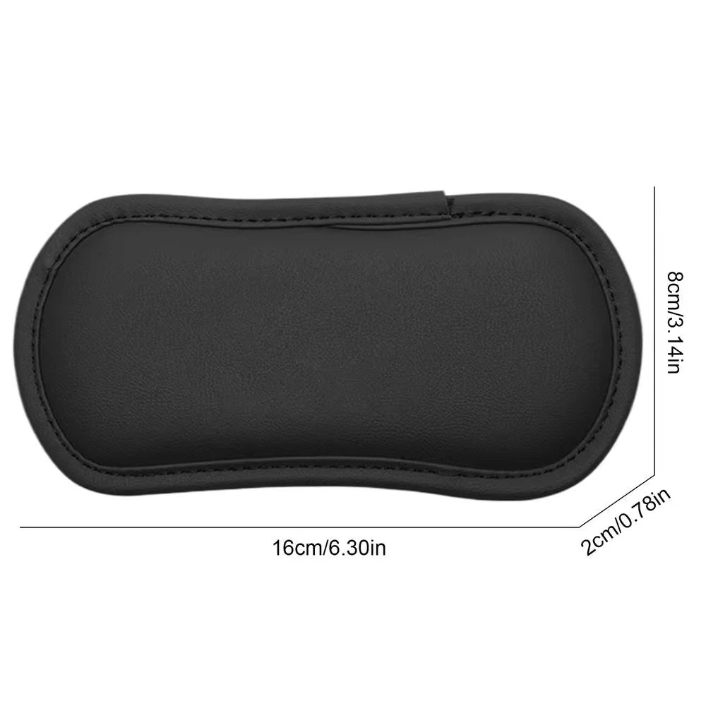Car Elbow Rest Pad PU Leather Center Console Knee Cushion Leg Support