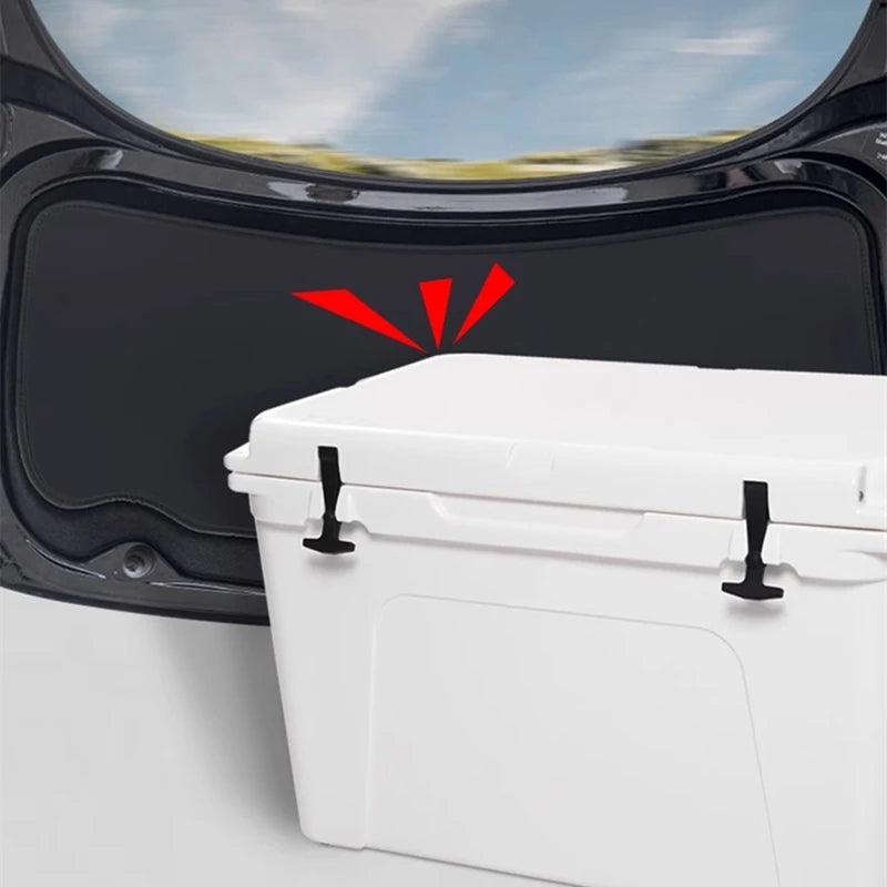 Trunk Tailgate Guard Pad Leather Protector for Tesla Model Y Juniper Model 3 Highland
